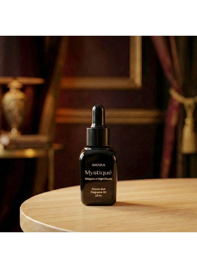 Amara Mystique (15Ml) Classic Oud Fragrance Oil - Image 1