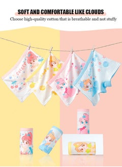 ZVEV 4 PCS Kids Brief Underwear with Comfort Soft Waistband for Girls，Breathable and Soft Underpants with High Elastic Waistband Soft Little Girl Pants  - Image 2