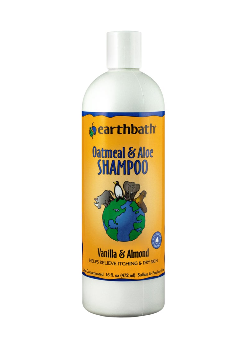 earthbath Oatmeal And Aloe Shampoo Vanilla And Almond  - Image 1