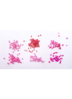 eshoppee eshoppee 11/0, 300 gm Pink Family Glass Seed Beads for Jewellery Making kit Art and Crafts Materials for Embroidery Necklace Bracelet Earring Making Materials DIY kit (6)  - Image 2