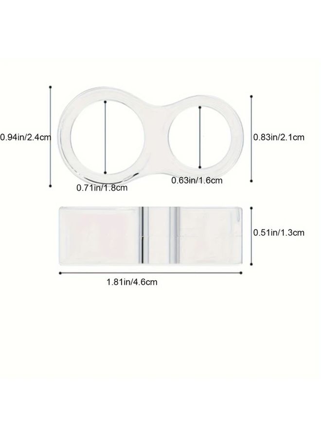 6 Clear Silicone Bumpers For Doors And Windows Shock Absorbing Rubber Wall Protectors With Quiet Handle Buffers Ideal For Home And Office Use - Image 5