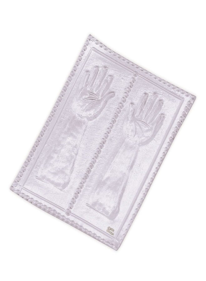 Osasbazaar Pure Silver Hands, Silver Haath for Puja, Offering, Donation and Lal Kitaab Remedy - 97%-99% Pure BIS Hallmarked - Image 2