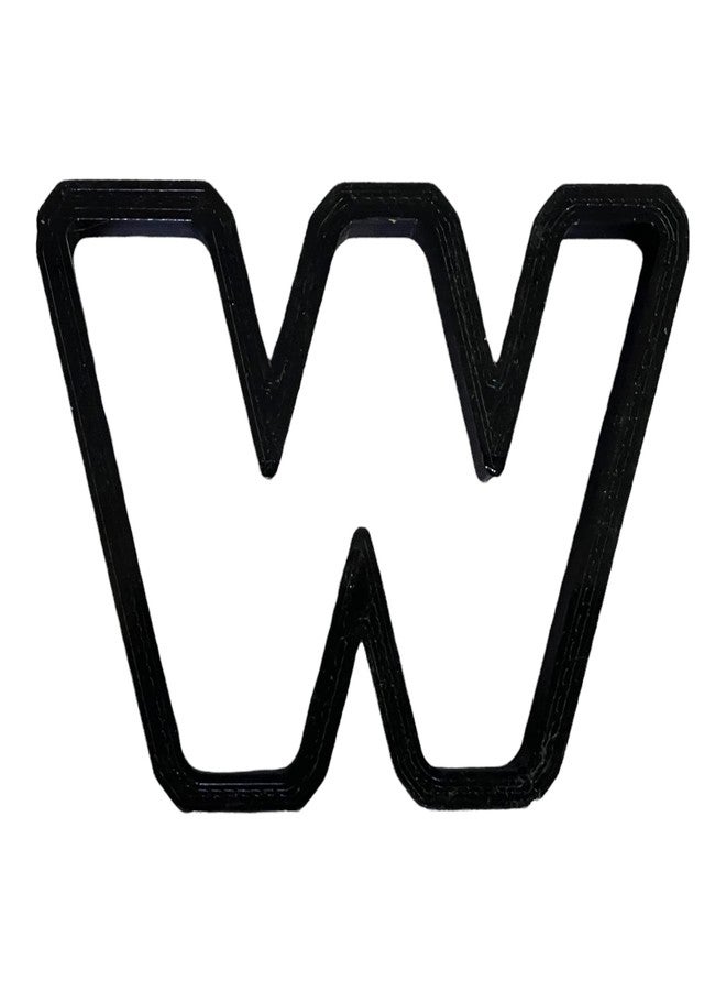 Bundle of Fun w Lowercase Block Letter Cookie Cutter with Easy Push Design (3.5 inch) - Image 1