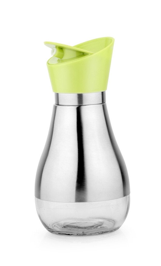 Mosaic Glass Oil Dispenser, 2-Pieces, Silver - Image 1