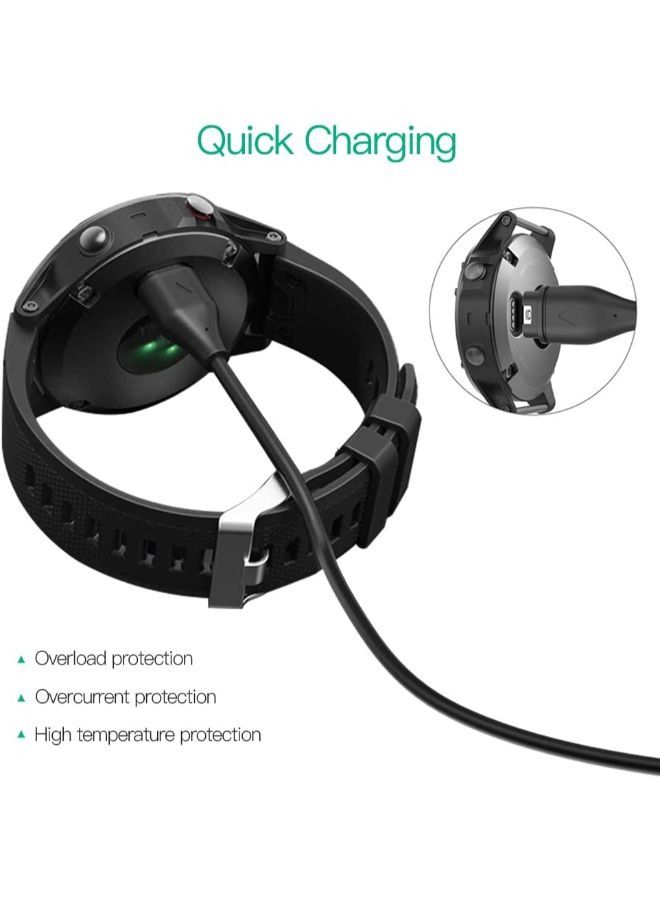 USB Charger Data Charging Cable for Garmin Fenix 5 5S 5X Plus - Image 5