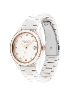 COACH Women's Analog Round Ceramic Wrist Watch 14503263 - 36 mm  - Image 2