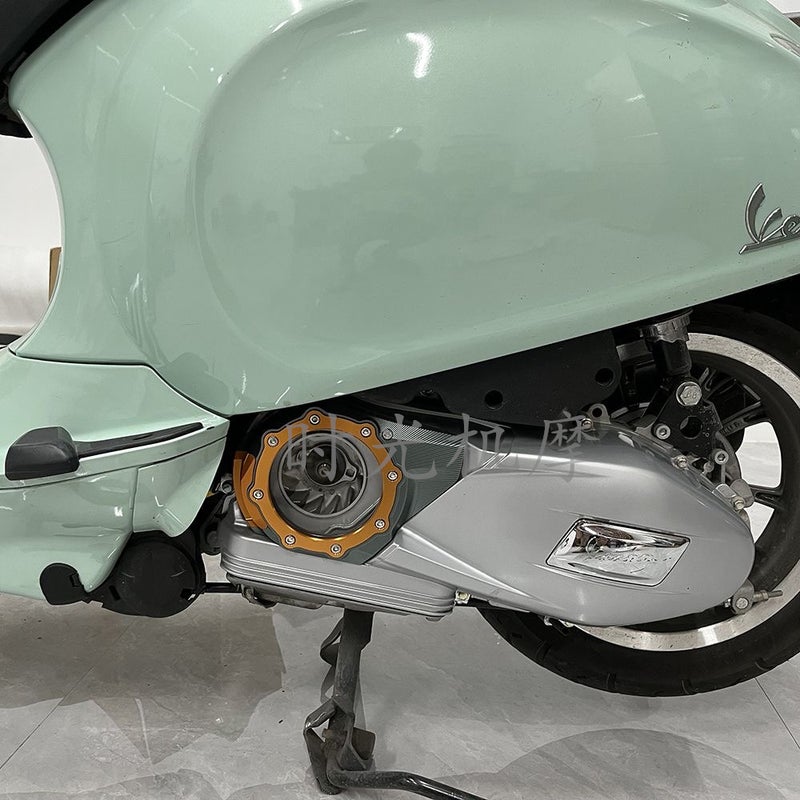 Suitable For Vespa Sprint 150 Engine Transmission Cover Vespa Spring 150 Modified Engine Intake Transmission Cover - Image 2
