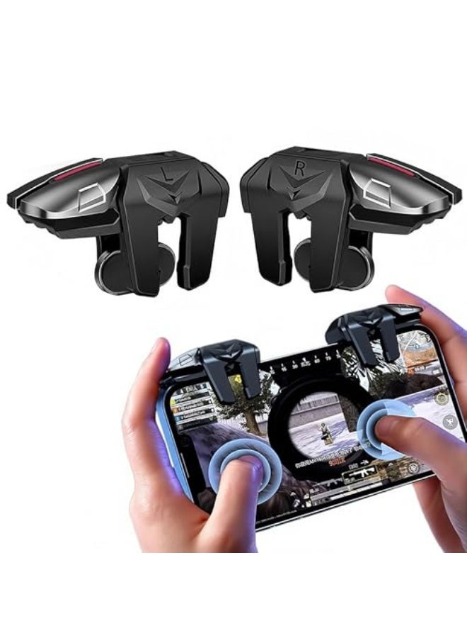 وحدة تحكم ألعاب موبايل 13 في 1 - 4 زنبركات إطلاق استجابة مع قبضة هاتف لألعاب PUBG و COD و Knives Out و Battle Royale - Image 2