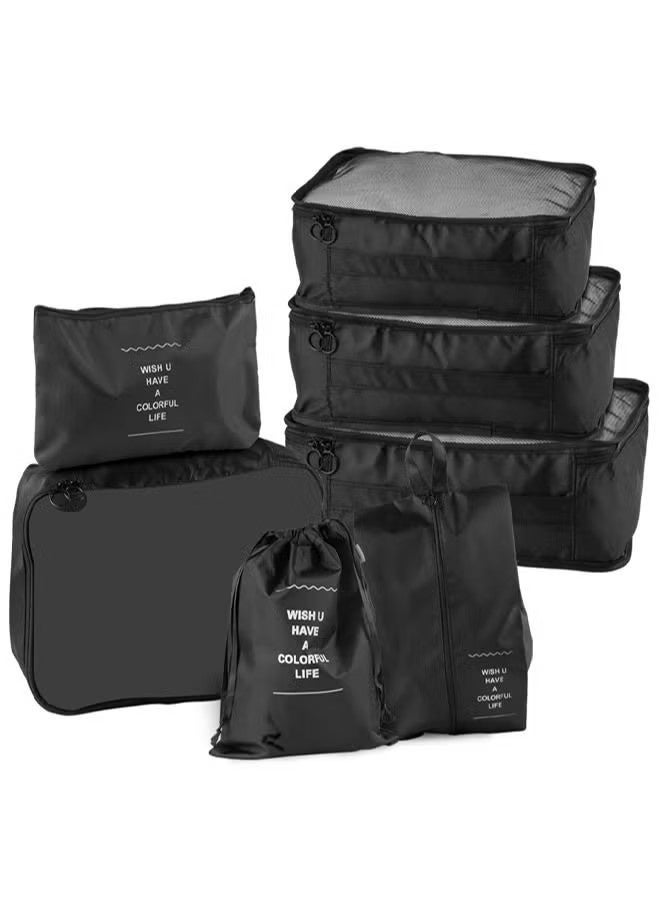 جونيس 7 مجموعة منظمي التعبئة والسفر لتوفير المساحة - Image 1