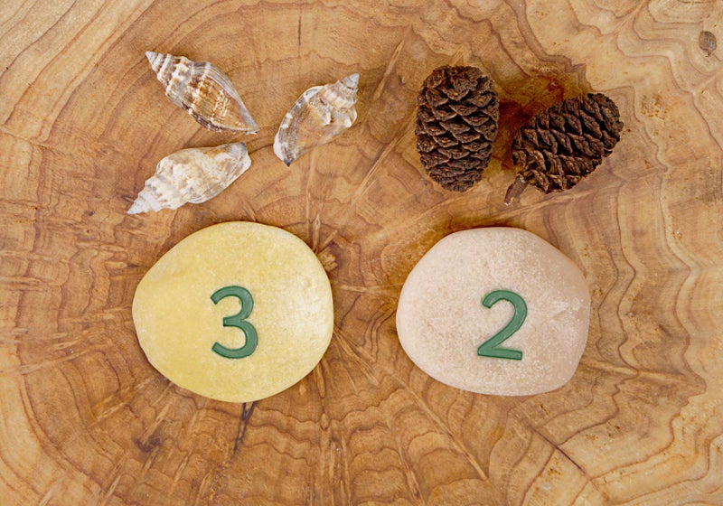 Yellow Door YD-11 Number Pebbles, Kindergarten Grade to 3 Grade, 5" H, 3" L, 3" W - Image 5