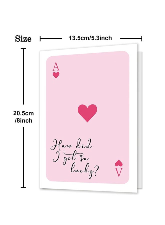 MQMRYeto Funny Valentine's Day Card for Boyfriend Girlfriend,Valentines Day Gift for Him Her,Romantic Love Card - Image 2