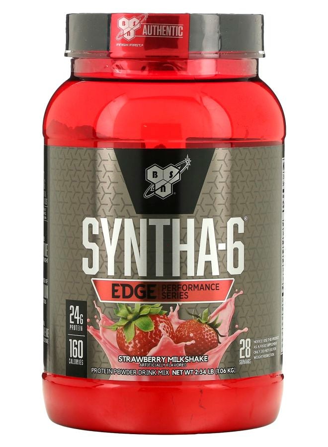 Syntha-6 Edge Protein Powder Drink Mix Strawberry Milkshake 2.34 lb (1.06 kg)