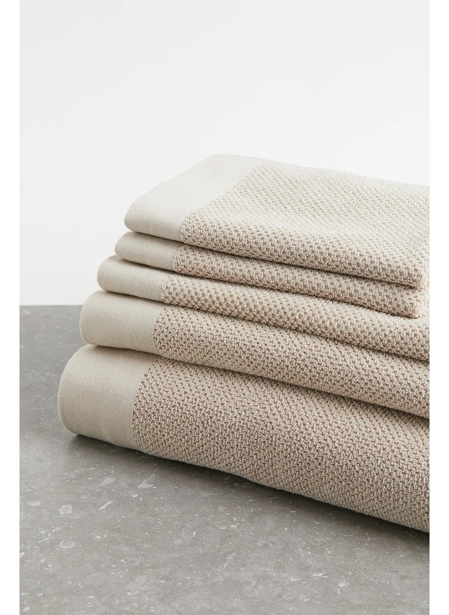 H&M 2-Pack Cotton Terry Guest Towels 30x50 cm