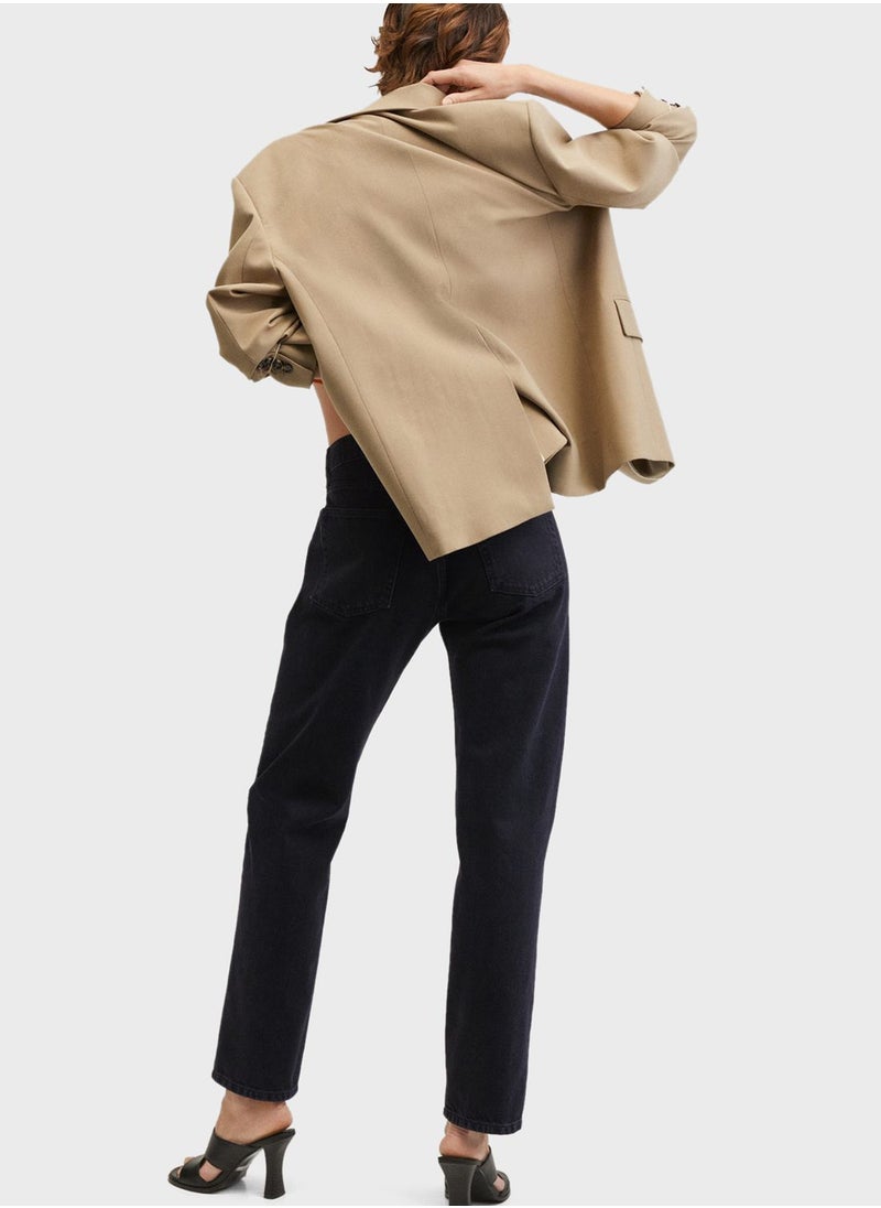 MANGO - High Waist Jeans - Image 1