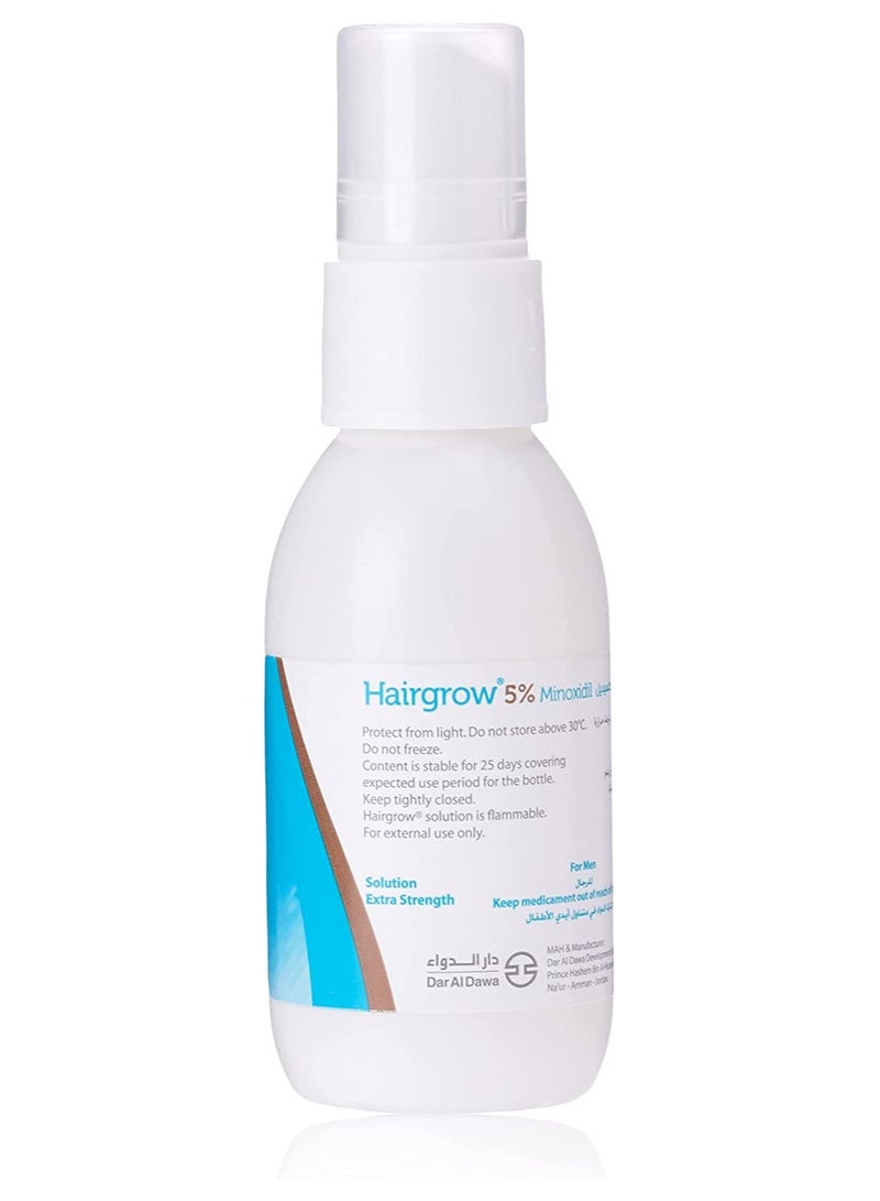 Hairgrow محلول مينوكسيديل 5% لتجديد الشعر 50 مل (عبوتان لمدة شهرين) - Image 5