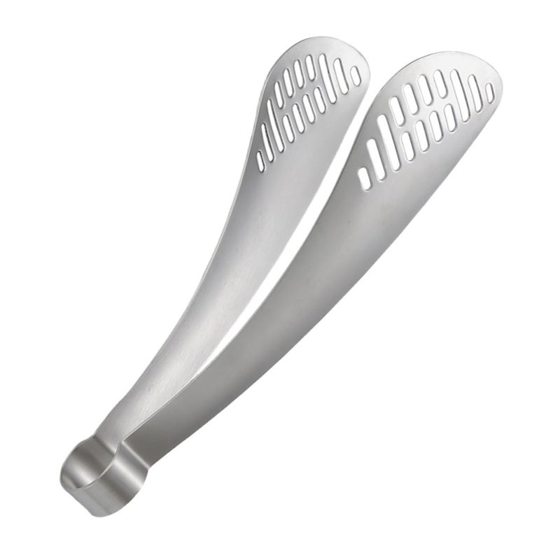 Stainless Steel BBQ Food Tongs Practical Serving Clamp For Steak Grill Essential 1 Pc - Image 2