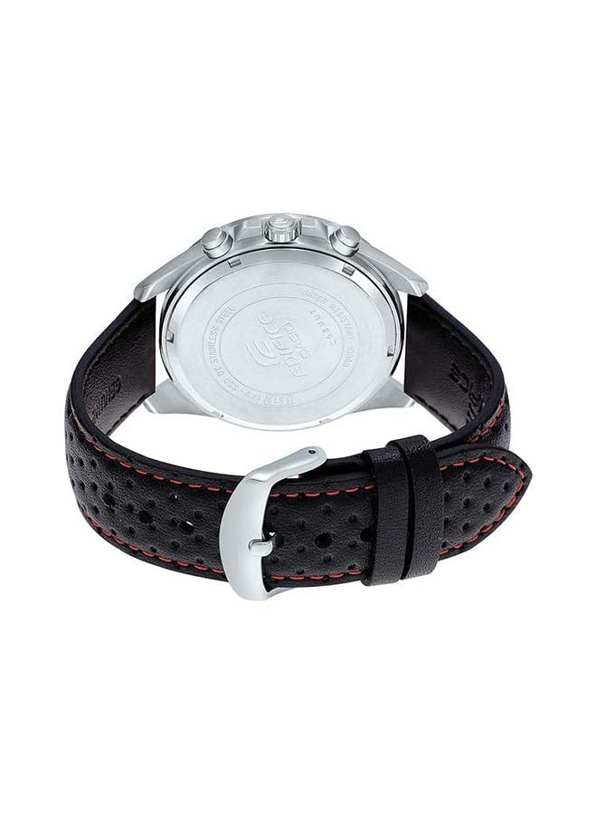 CASIO Men's Analog Leather Wrist Watch EFV-550L-1AVUDF - 42 Mm - Image 3