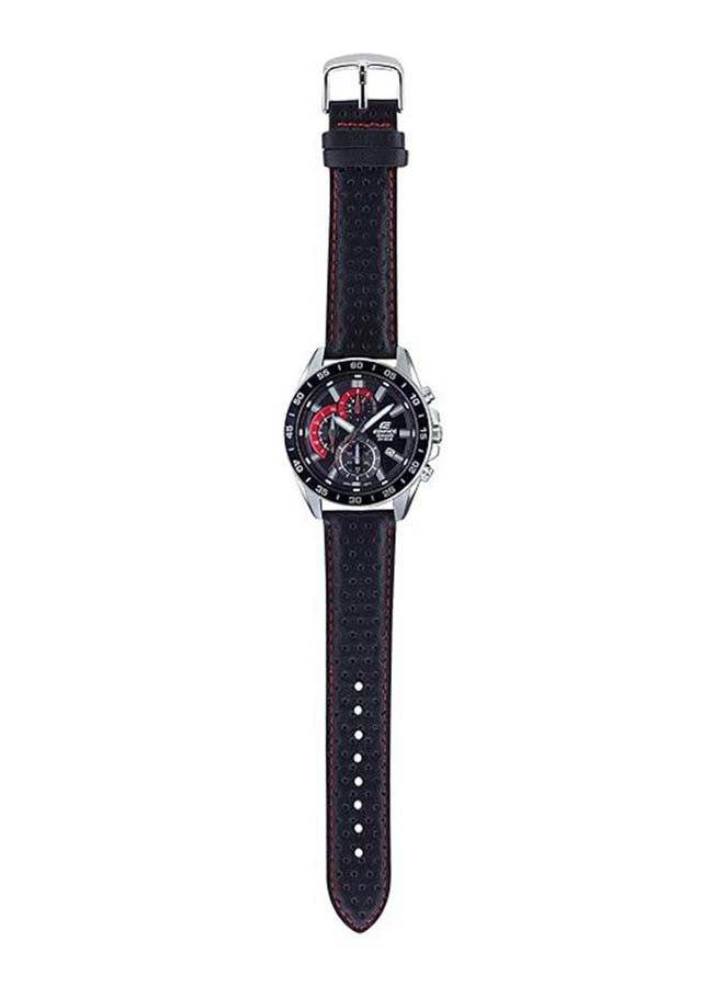 CASIO Men's Analog Leather Wrist Watch EFV-550L-1AVUDF - 42 Mm - Image 4