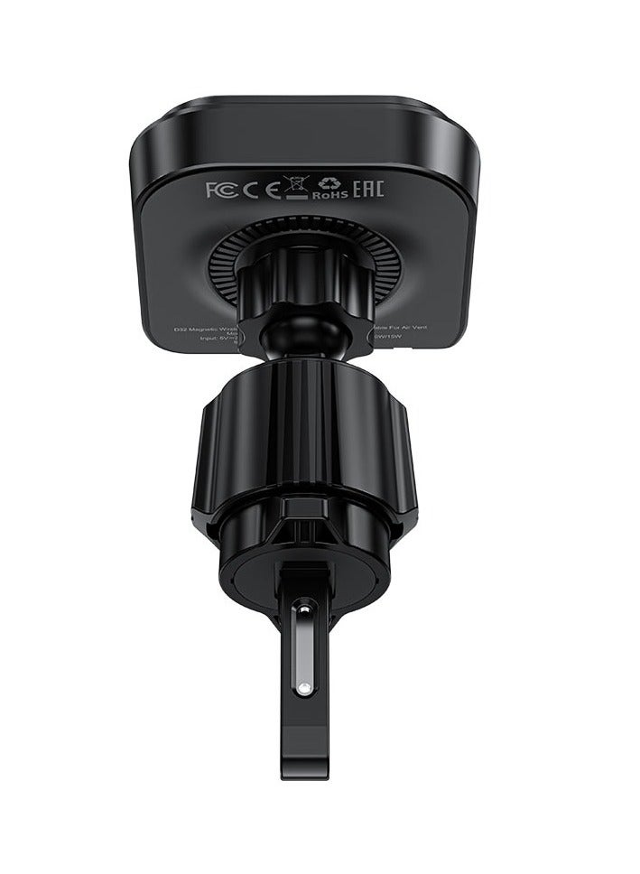 ACEFAST D32 magnetic wireless charging holder with retractable cable. - Image 2