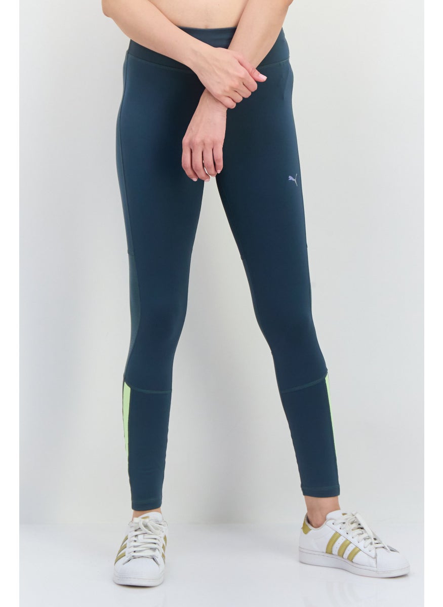 PUMA Women Sportswear Fit Training Leggings, Slate Green  - Image 1