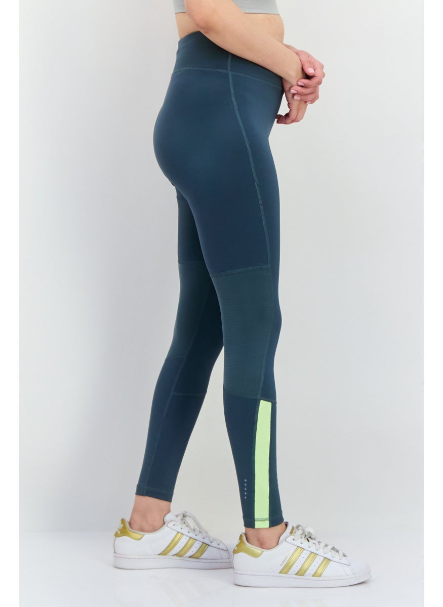 PUMA Women Sportswear Fit Training Leggings, Slate Green  - Image 3