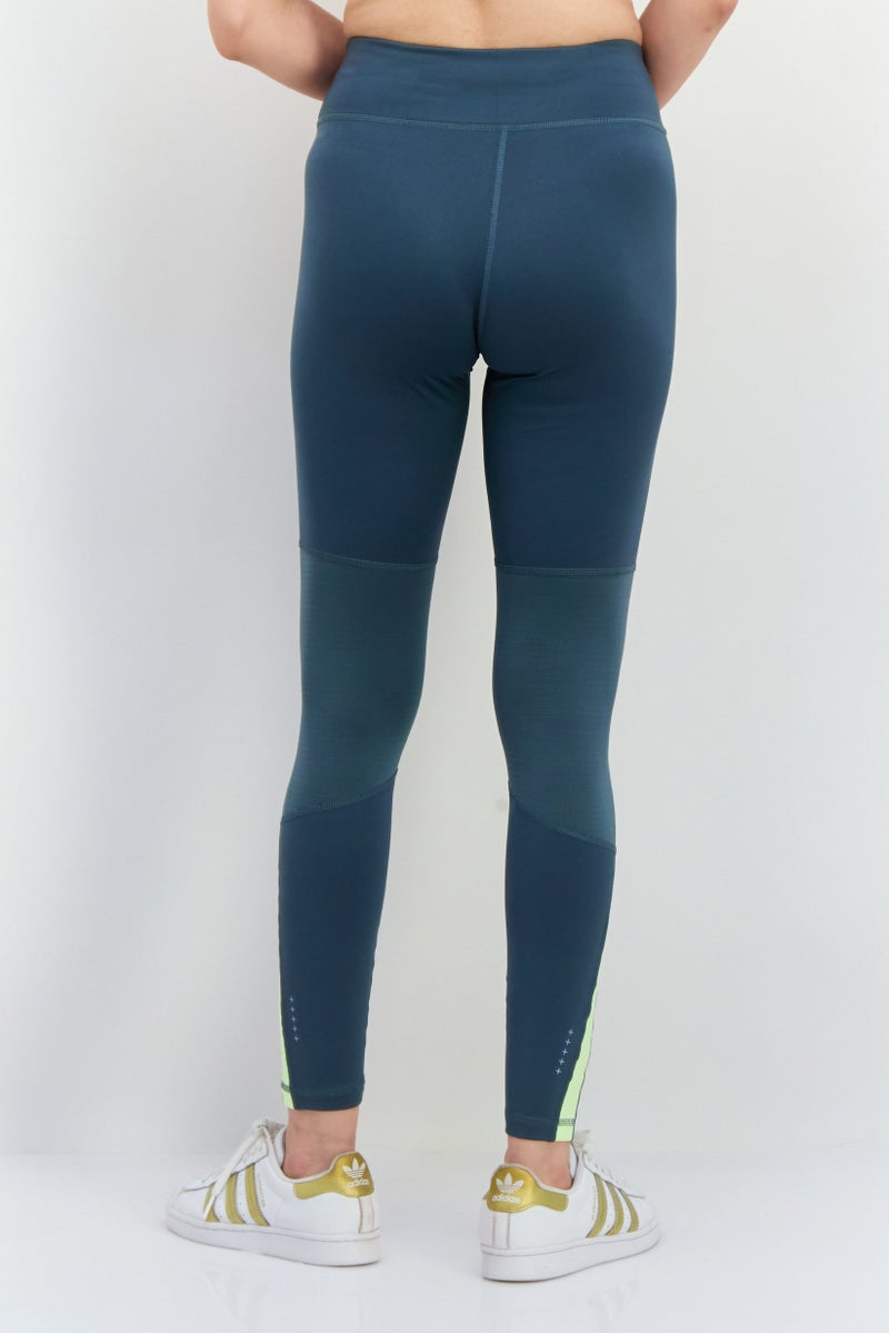 PUMA  leggings تدريب للياقة البدنية للنساء، أخضر رمادي - Image 4