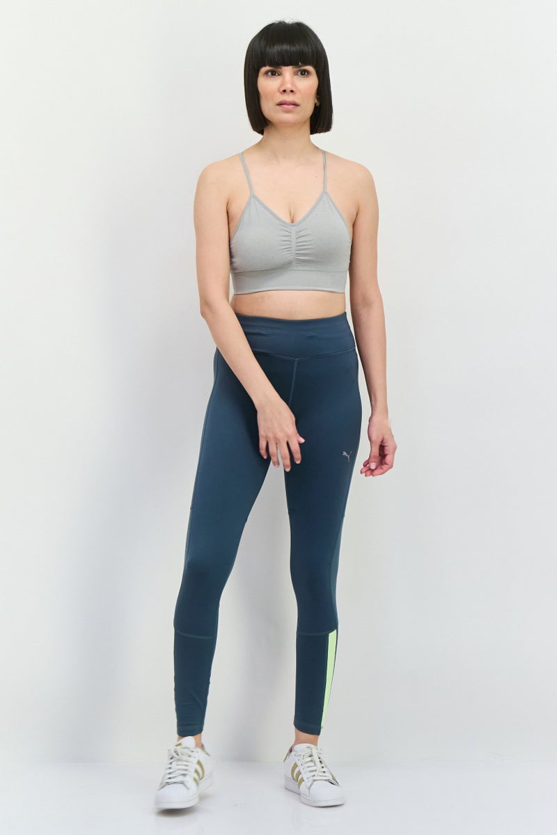 PUMA Women Sportswear Fit Training Leggings, Blue - Image 4
