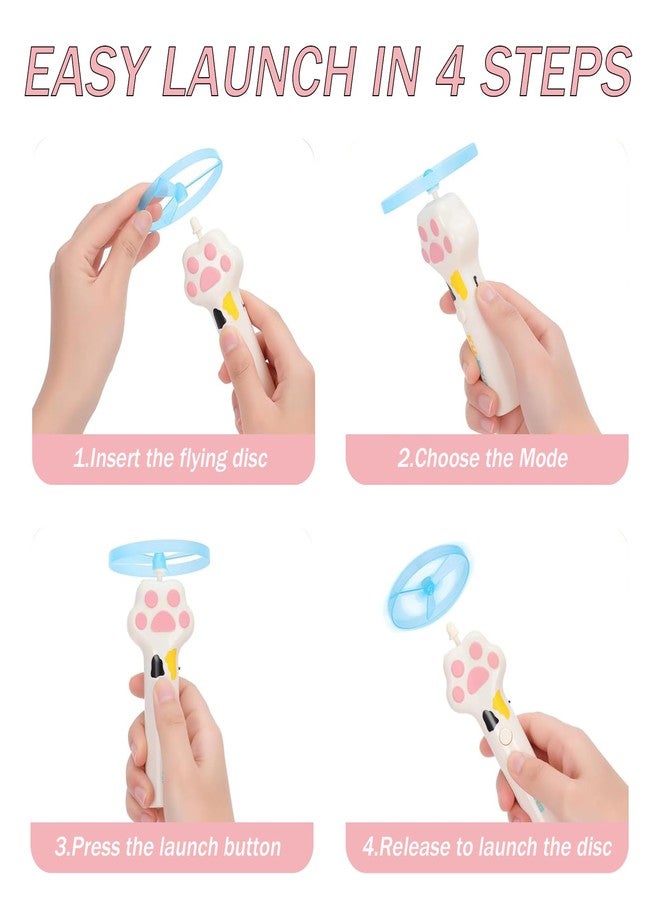 Cat Fetch Toy with 6 Flying Spinners - Image 3