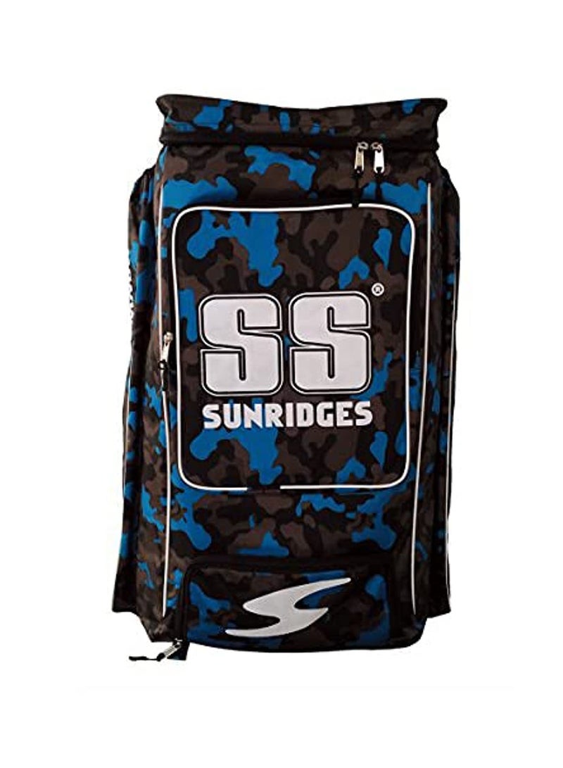 SS Camo Duffle Cricket Kit Bag | Size: Large | Light Weight with Attractive Design | Weather-Resistant | Spacious Storage | Comfort | Stylish and Sporty | Shoulder Straps | Special Bat Holder - Image 1