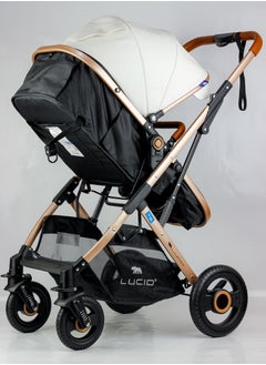 SENA Baby Stroller, luxury carriage with umbrella and leather cover from Lucid Baby, model - LC1 - pzsku/Z9BC40B55ED65B82A2FAEZ/45/_/1717992737/18643f7b-606c-458b-954f-adc1663fd410