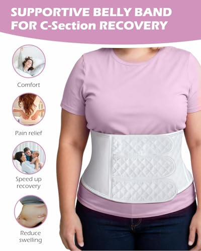 SOFTCA C Section Recovery Must Haves Kit Peri BottleDisposable Mesh UnderwearsWitch Hazel Pad LinersSilicone Scar Patches Abdominal Belly BinderSocksCSection Recovery Essentials Kit - Image 5