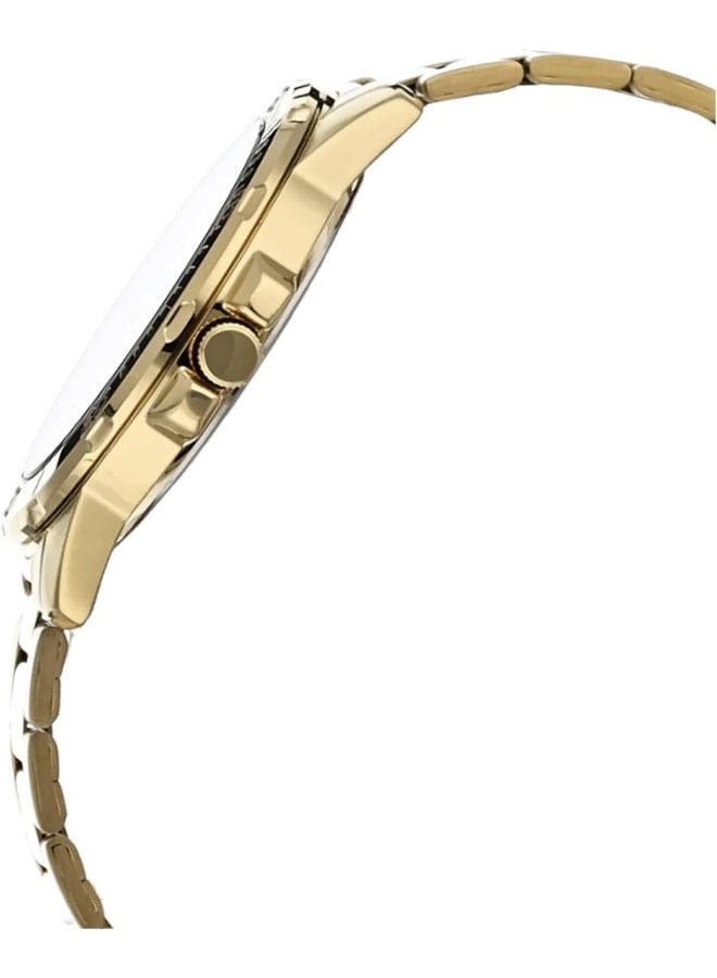 Casio Men's Watch - MTP-VD300G-1EUDF Black Dial, Gold Band - Image 4