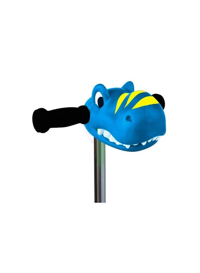 Scootaheadz Dinosaur Scooter Accessories - Personalize Your Boys Ride - Dino Scooter Head for Kids - Toys for Boys Ages 3 and Up - Timmy T-Rex in Blue and Orange - Image 3