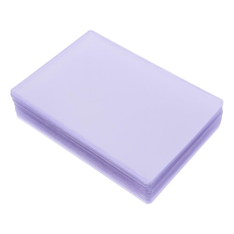 B6 Vertical Hard Plastic Card Sleeves 30 Pack Sturdy Photo Postcard Protectors - Image 2