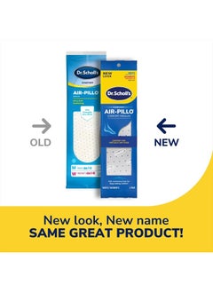 Dr. Scholl's نعل AIR-PILLO // بطانة فائقة النعومة وراحة تدوم طويلاً مع طبقتين من الرغوة تناسب أي حذاء - زوج واحد  - Image 2