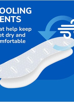 Dr. Scholl's نعل AIR-PILLO // بطانة فائقة النعومة وراحة تدوم طويلاً مع طبقتين من الرغوة تناسب أي حذاء - زوج واحد  - Image 4