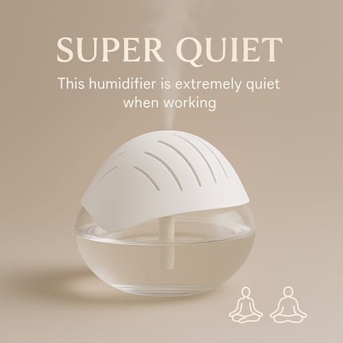 Ssanvi Hygiene Portable Room Air Purifier And Humidifier Revitalizer (24 X 24 X 21 Cm)- 750 Ml (White, 750 ml) - Image 4