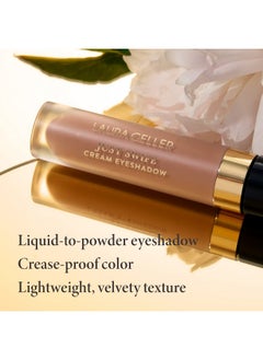LAURA GELLER NEW YORK Laura Geller Just Swipe Liquid Eyeshadow Terracotta Cream To Powder Lightweight Crease Proof Velvety Color Long Lasting Finish  - Image 3