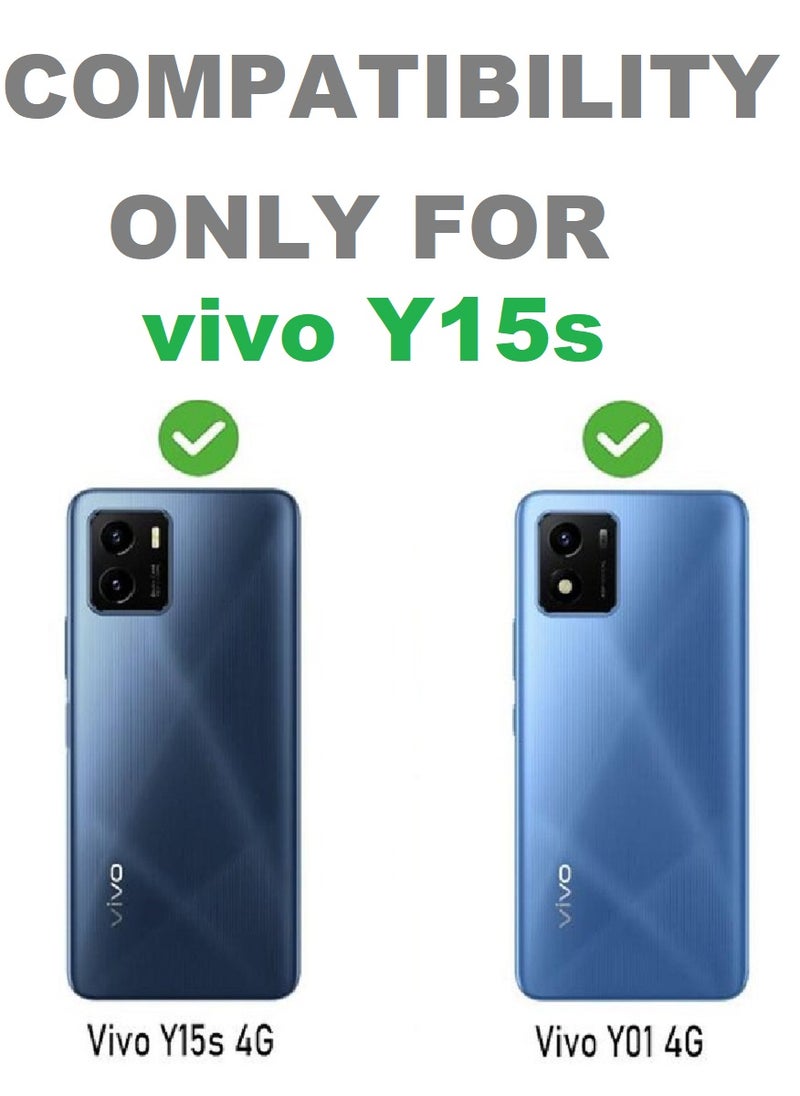 Super Tempered Glass Screen Protector Clear Designed For vivo Y15s Full Screen Coverage And Bubble Free - Image 3