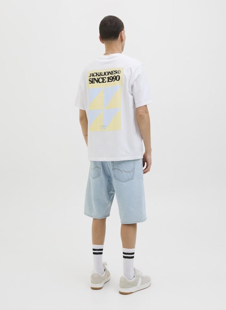 JACK & JONES Jortavira Poster Crew Neck T-Shirt  - Image 2