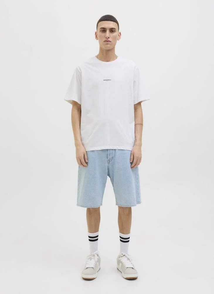 JACK & JONES Logo Crew Neck Regular Fit T-Shirt