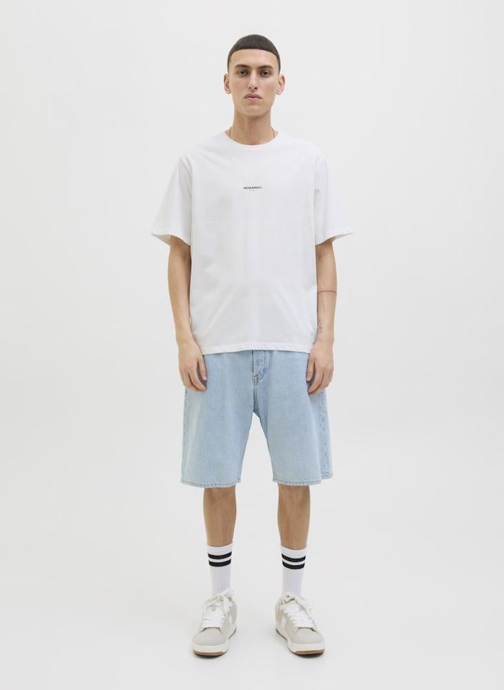 JACK & JONES Jortavira Poster Crew Neck T-Shirt  - Image 4