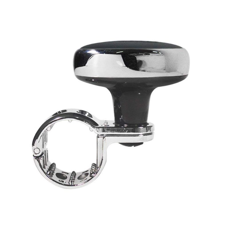 Oshotto مقبض الطاقة I-QUE (SK-016) لعجلة القيادة مع دوار متوافق مع تويوتا إنوفا كريستا (أسود) - Image 5