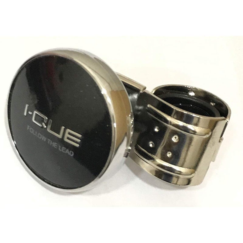 Oshotto مقبض الطاقة I-QUE (SK-016) لعجلة القيادة مع دوار متوافق مع تويوتا إنوفا كريستا (أسود) - Image 3