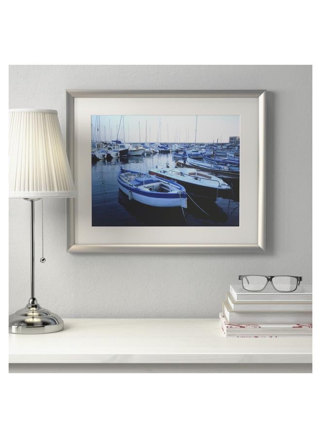 Frame, silver-colour, 40x50 cm  - Image 2