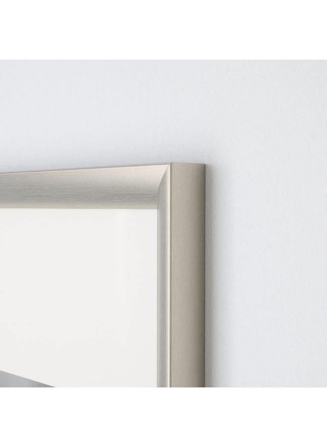 Frame, silver-colour, 40x50 cm  - Image 3
