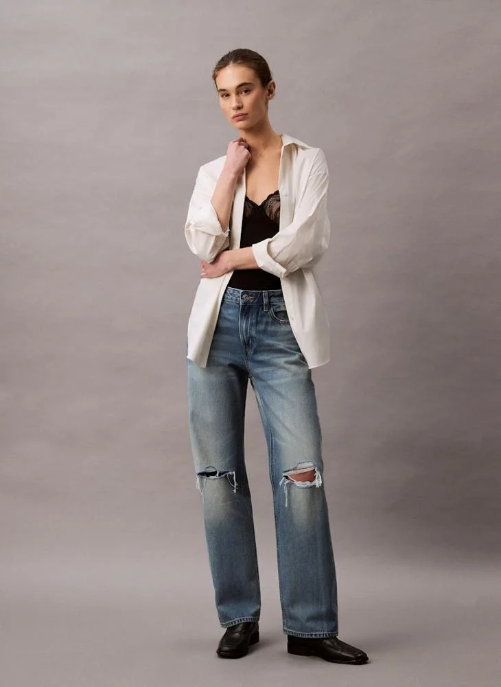 كالفن كلاين جينز Casual Wide Leg Jeans