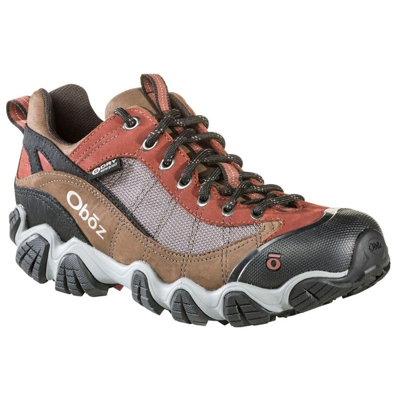 Oboz Men's Firebrand II Low B-DRY Hiking Shoe, Earth, 8 - Image 3