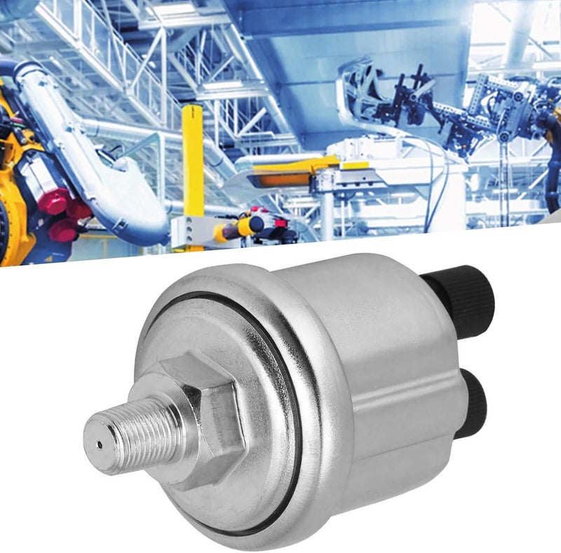 مستشعر ضغط الزيت العالمي 1/8NPT، مقاوم للحرارة العالية، مصنوع من سبيكة الألومنيوم، مناسب لأنظمة المياه والزيت والغاز في المولدات - Image 5