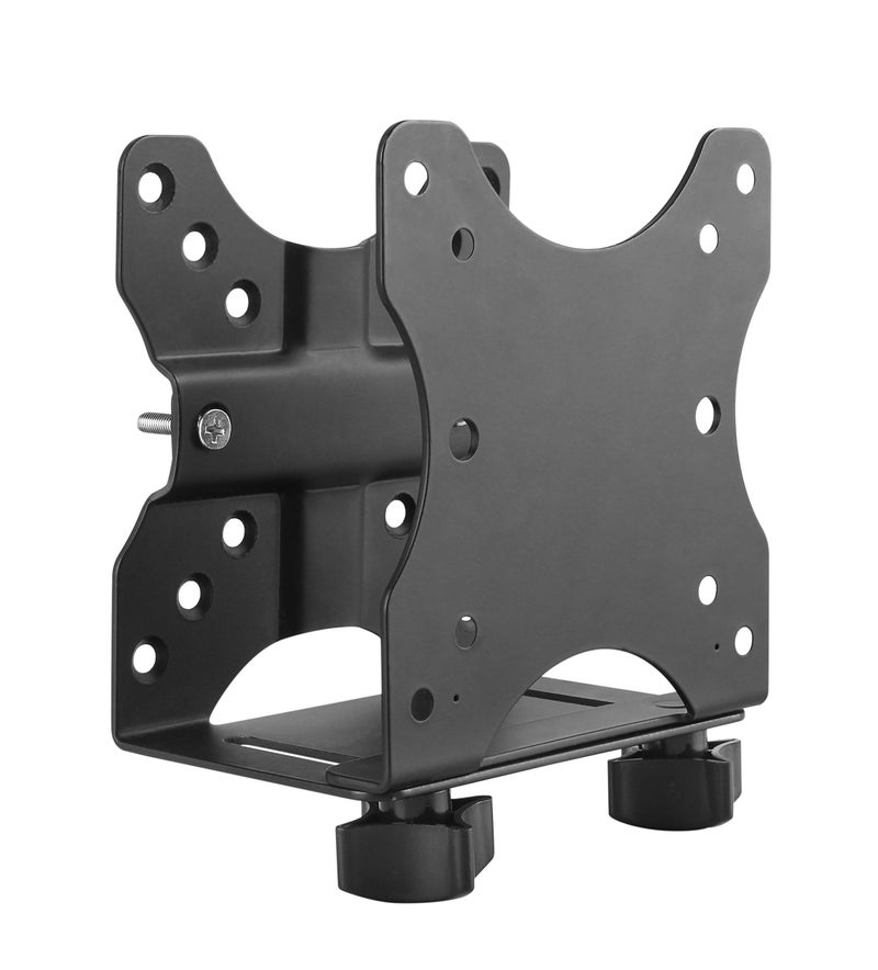 HumanCentric Thin Client Mount Bracket, Mount a Mini PC or Computer to a VESA Monitor Arm or Stand, Pole, or Under Desk or Surface, Devices with 0.65-2.55" in Depth for 75x75 and 100x100mm Patterns - Image 1